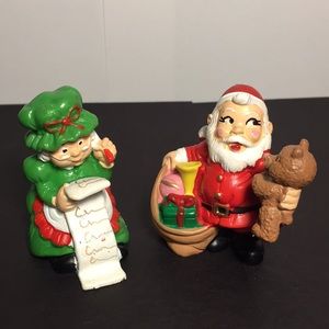 Vintage W. Berrie Santa & Mrs. Claus